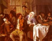 扬 斯蒂恩 : Interior Of A Tavern